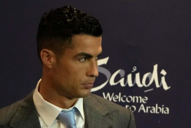 Cristiano Ronaldo Al Nassr reazione arbitro