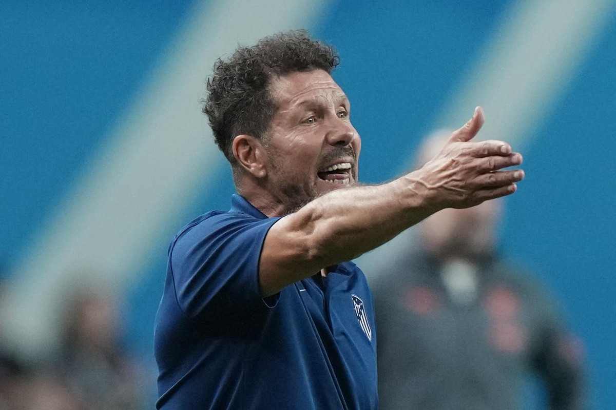 Diego Simeone dà indicazioni