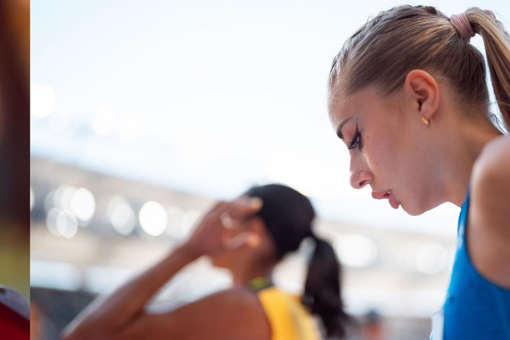 Gaia Sabbatini critiche haters mondiali atletica Caterina Balivo