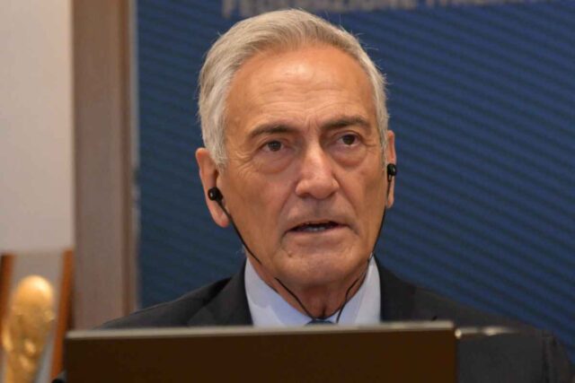 Gabriele Gravina, presidente FIGC