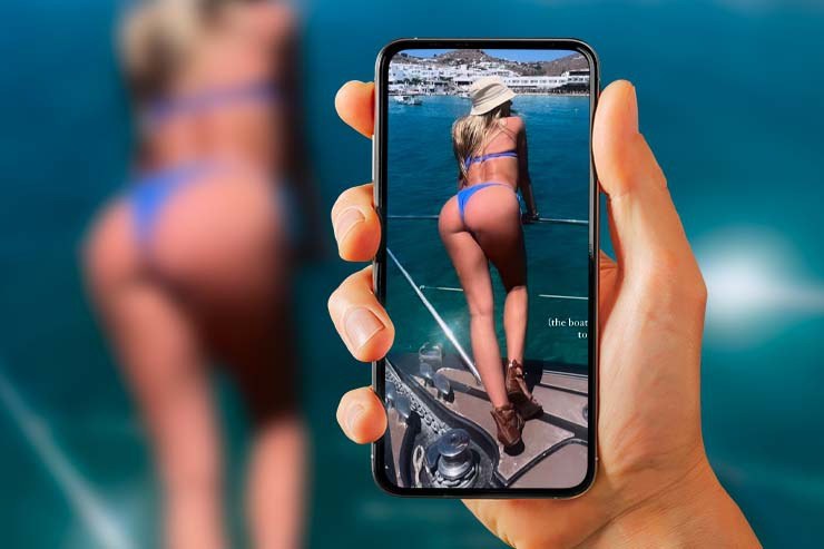 Kayla Simmons, lato B da urlo