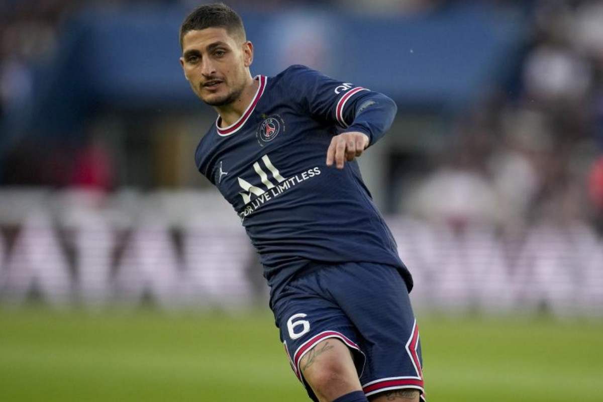Marco Verratti con la maglia del PSG