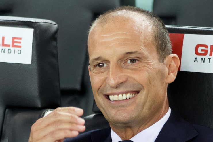 Massimiliano Allegri sorridente