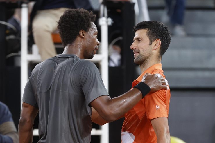 Striscia Monfils Djokovic