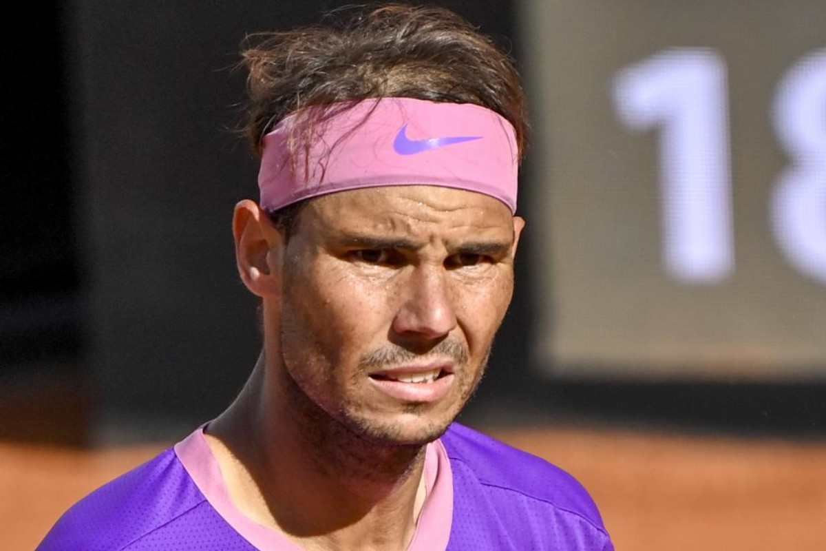Rafa Nadal in campo