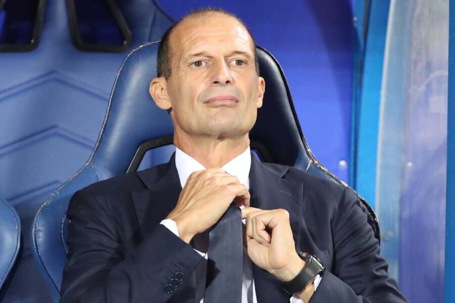 allegri in panchina per Empoli-Juventus
