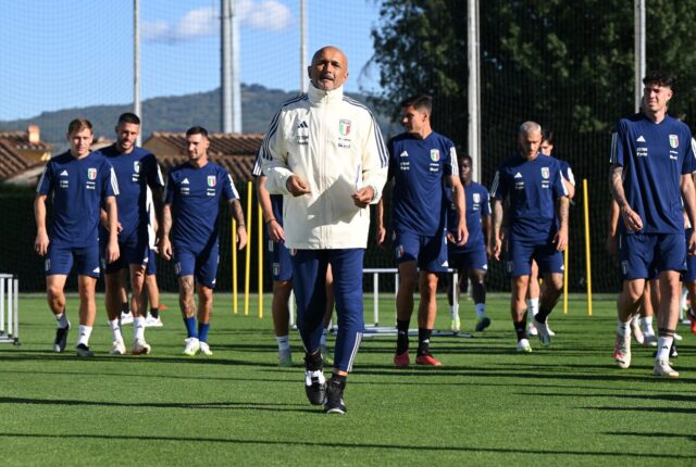 Spalletti, primo giorno da CT della Nazionale Italia