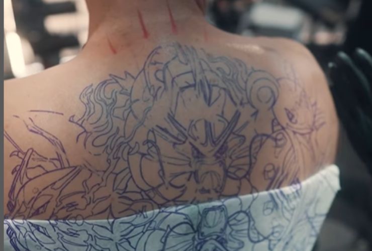 Kyrgios e i tatuaggi sui Pokemon 