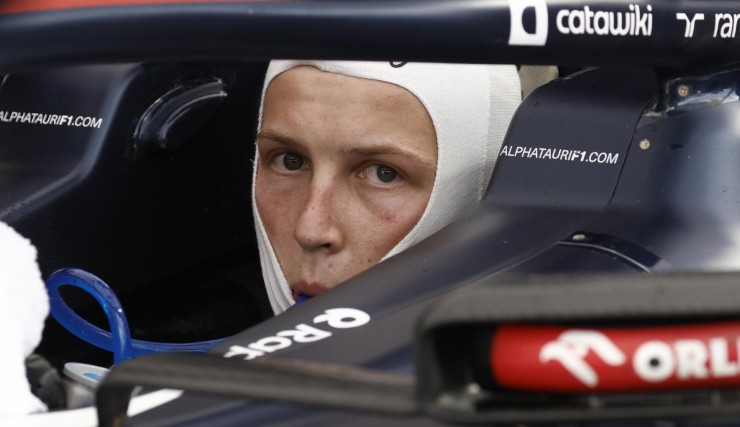 Liam Lawson in Red Bull