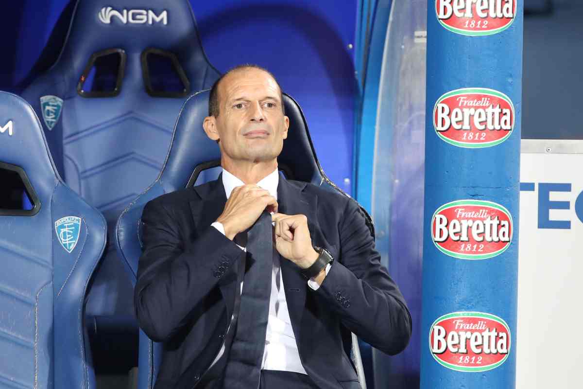 Beffa per Allegri: l'obiettivo va in Premier 