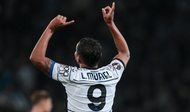 Muriel esultanza Sturm Graz Atalanta