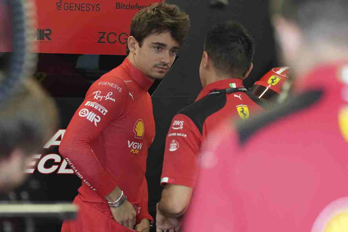 Leclerc spiazzato