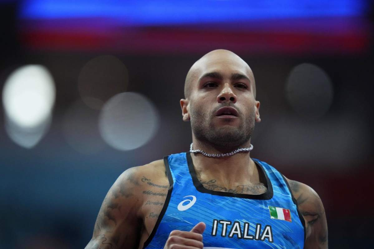 Marcell Jacobs pronto per partire