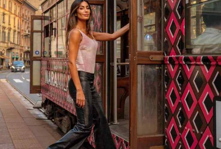 Show di Federica Nargi a Milano