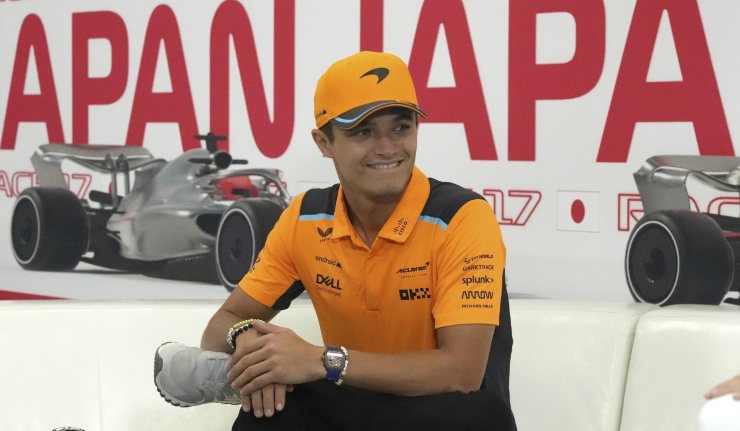 Lando Norris in Red Bull