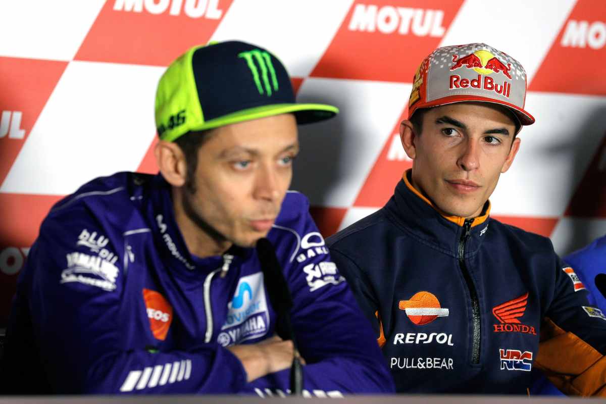 Valentino Rossi e la rivalità con Marc Marquez