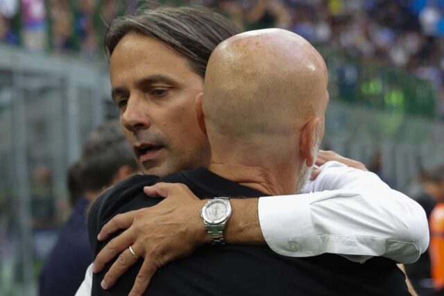 Inzaghi e Pioli su un attaccante