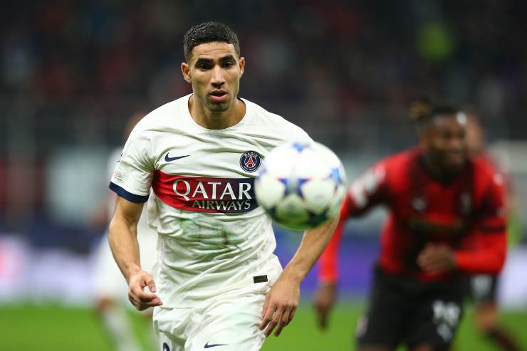 Juve su Hakimi del PSG