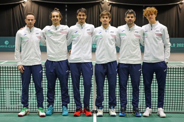 L’Italia alle finali di Coppa Davis 2023