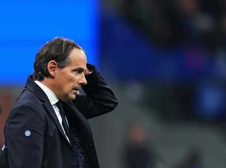 Simone Inzaghi a rischio esonero