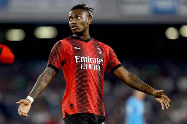Calciomercato Milan addio Leao Psg Manchester United Manchester City