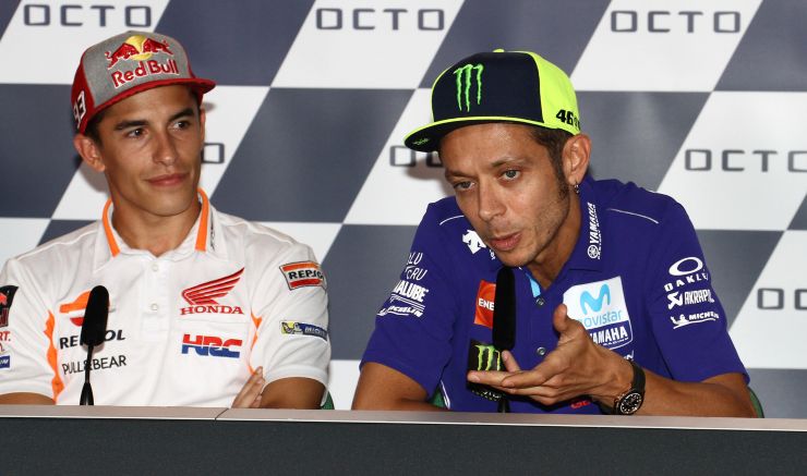 Marquez e Rossi rivali per sempre