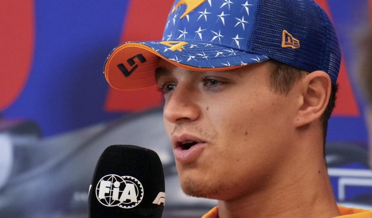 Norris tra Ferrari e Aston Martin