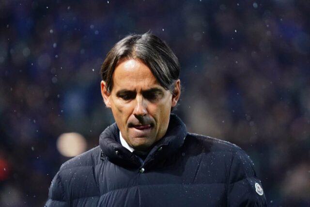 Simone Inzaghi a rischio esonero