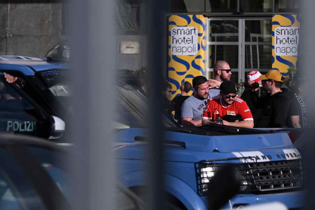 Scontri tifosi Union Berlino