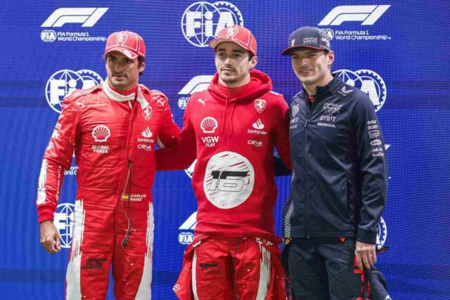 Paragone tra Sainz e Verstappen