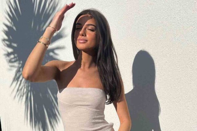 Tennis spacco scollatura Instagram