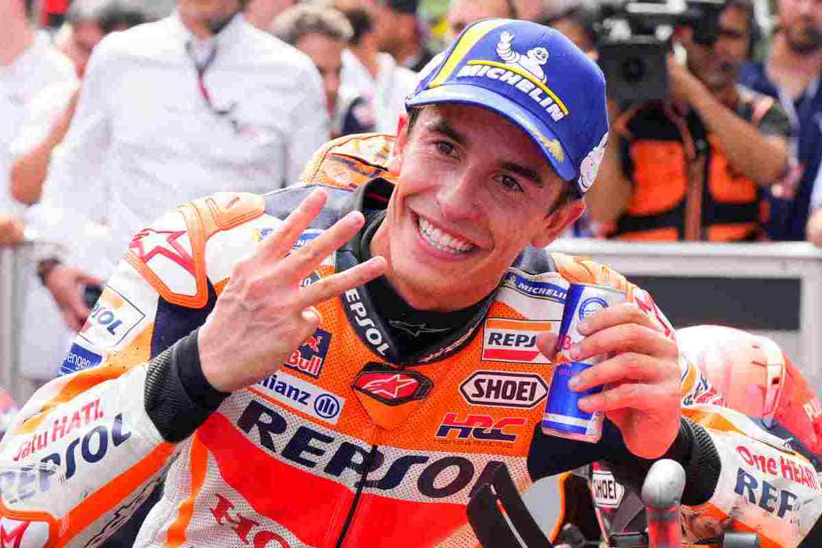 marc marquez sembra riderci sopra
