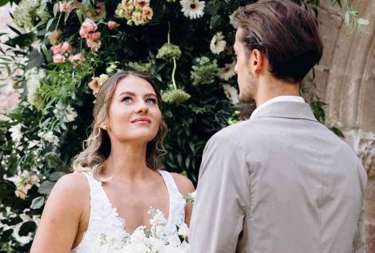 Tennis, Maldive di fuoco: il video delizia i follower