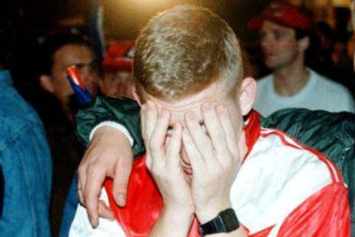 la disperazione dei tifosi