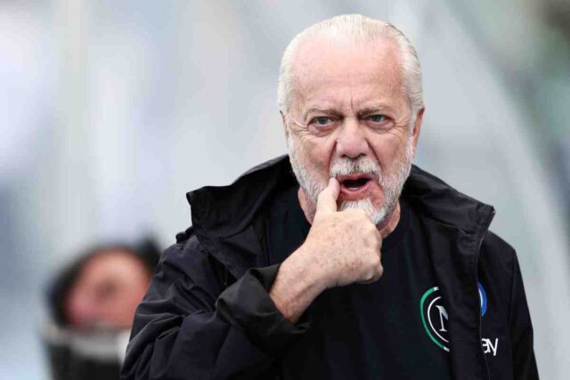 Aurelio De Laurentiis, presidente del Napoli