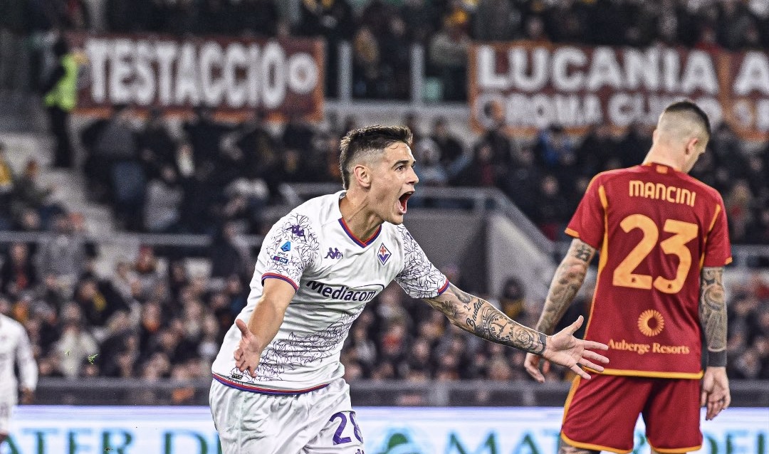 Roma-Fiorentina 1-1: Martinez Quarta risponde a Lukaku, che poi viene espulso