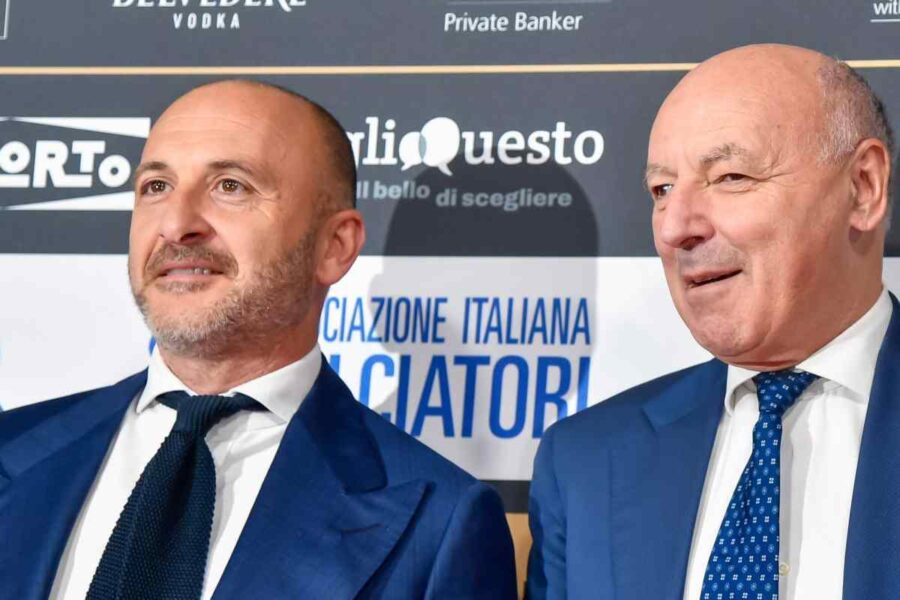 Marotta e Ausilio, presidente e direttore sportivo dell’inter