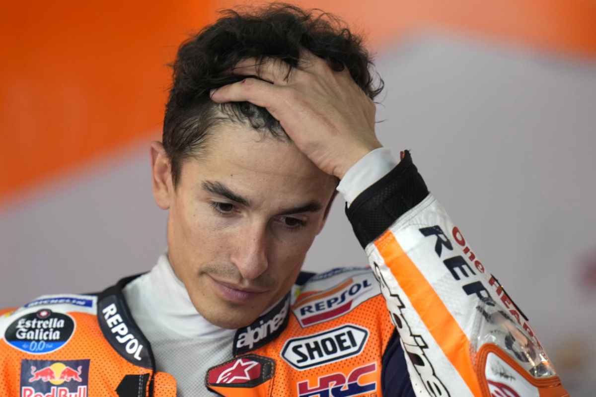 Marquez non può farci nulla