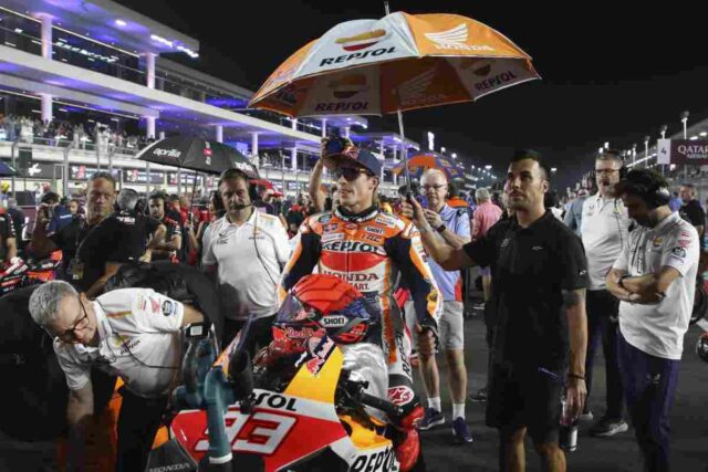 Marquez beffa Valentino Rossi