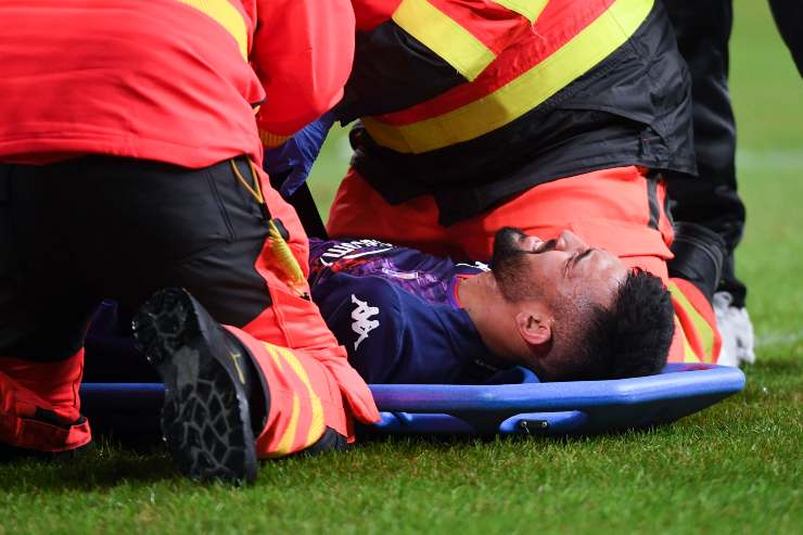 Infortunio Nico Gonzalez