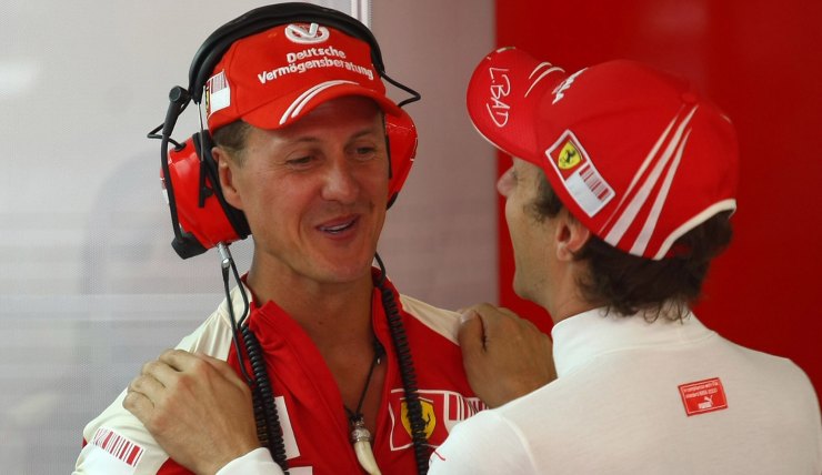 Badoer e Schumi grandi amici