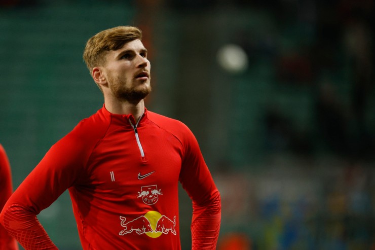 Inter pensa a Werner come nuovo attaccante