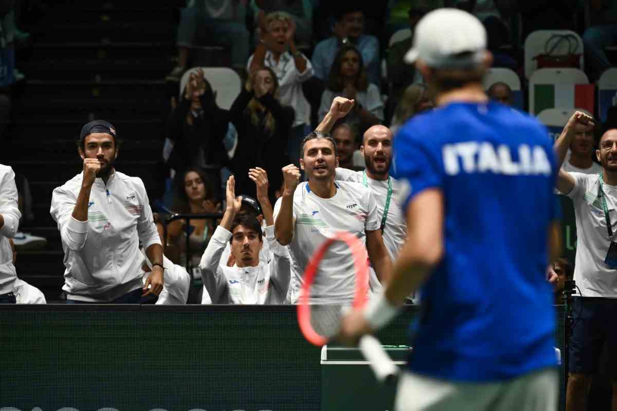 Sinner messaggio Berrettini Coppa Davis