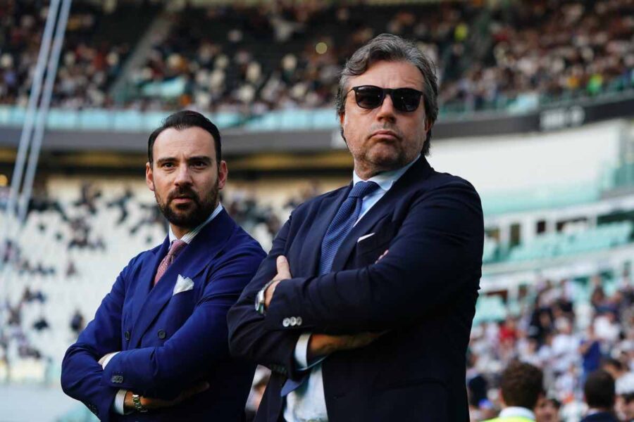 Giovanni Manna e Cristiano Giuntoli alla Juventus