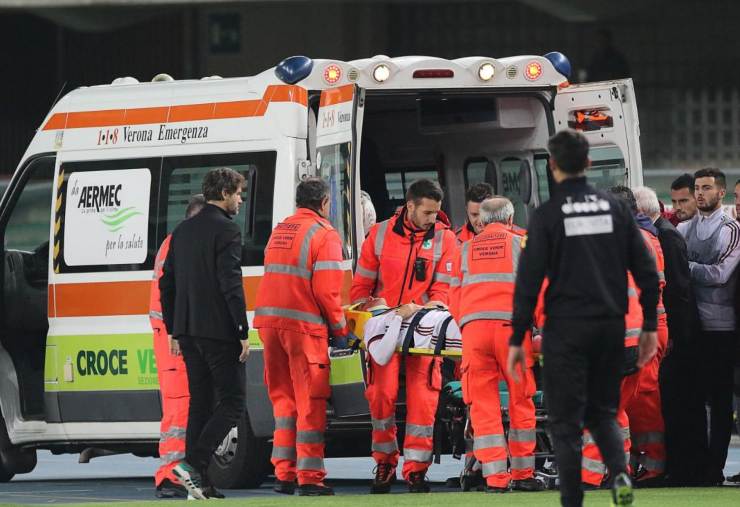 Tutti senza parole per lo svenimento post rissa del calciatore