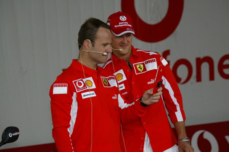 Barrichello si sofferma sul tedesco