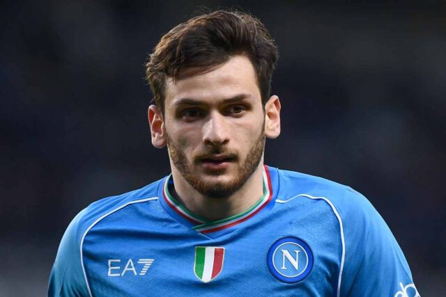 Kvicha Kvaratskhelia, venduto a gennaio al PSG