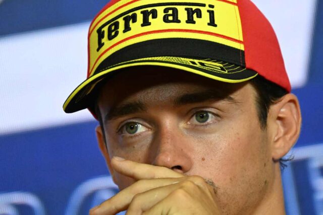 Ferrari, avvertimento su Leclerc