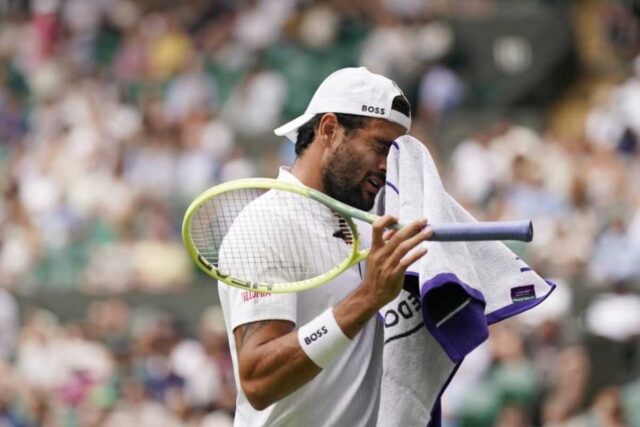 Mistero sulle condizioni di Berrettini: tifosi in ansia