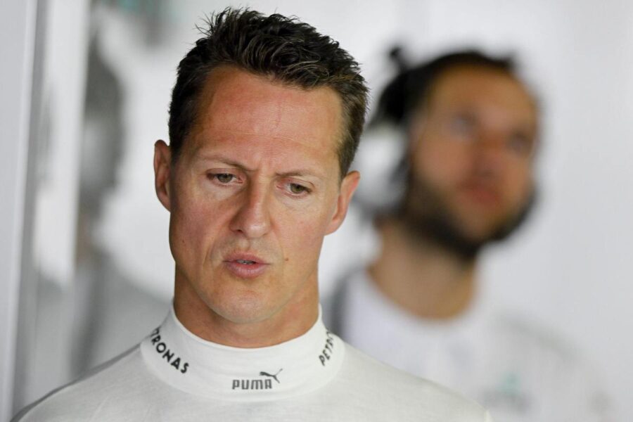 Schumacher al matrimonio della figlia Gina